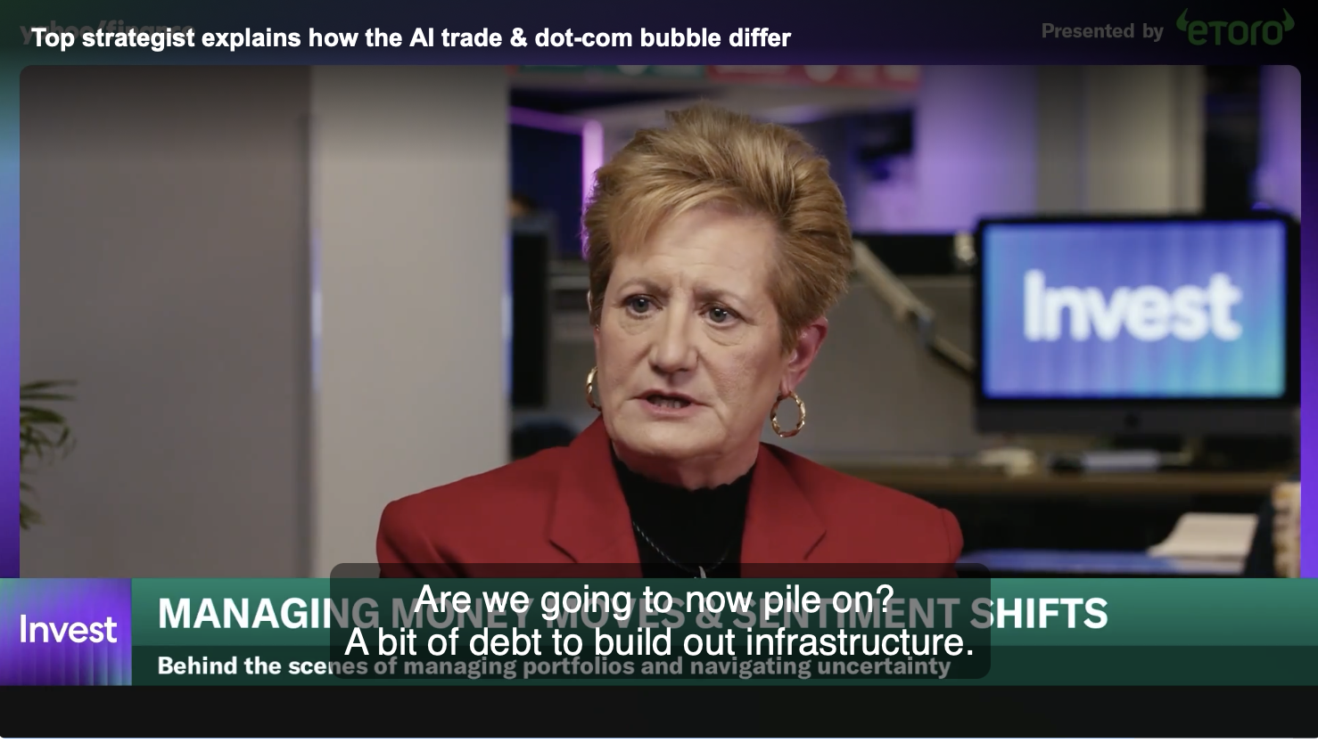 顶级策略师解释AI交易和互联网泡沫有何不同