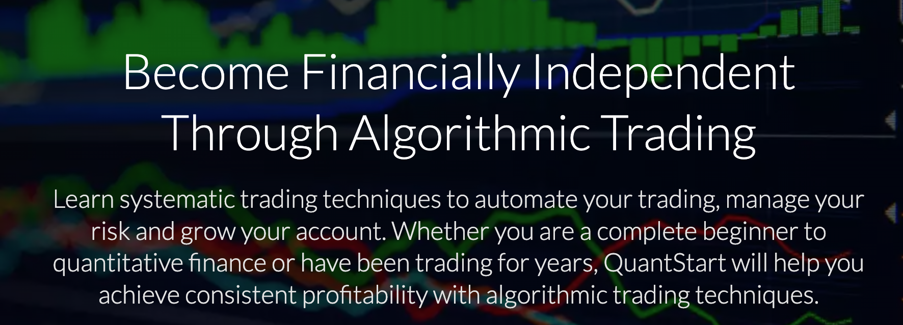 QuantStart官网- QuantStart的使命是为系统化交易、数理金融与量化开发领域提供顶尖教育资源- AI 量化交易网址导航
