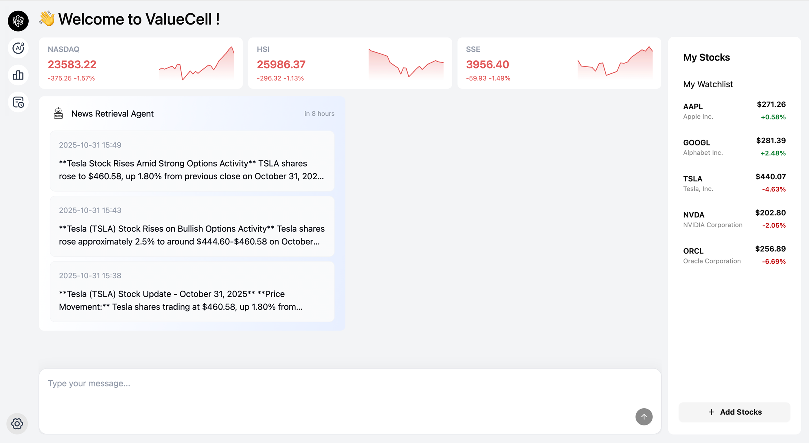 从下载实测第一开源金融智能体：ValueCell