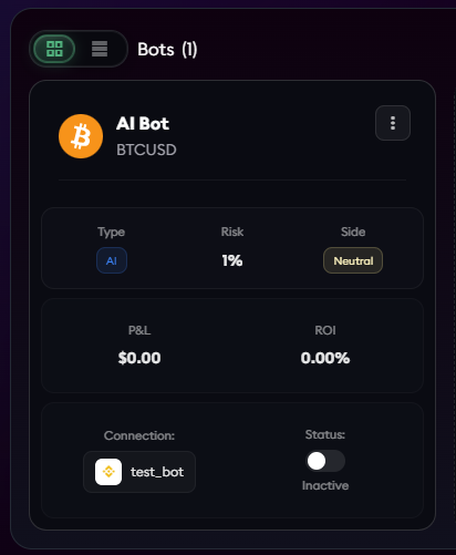 AI 交易平台 TradesAI 实盘记录，不需要任何代码轻松上手操作。